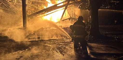 Ukraine says oil refinery hit, power lines damaged in Russian drone attack