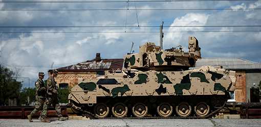 Ukraine to get more armoured vehicles but presses for tanks to fight Russia