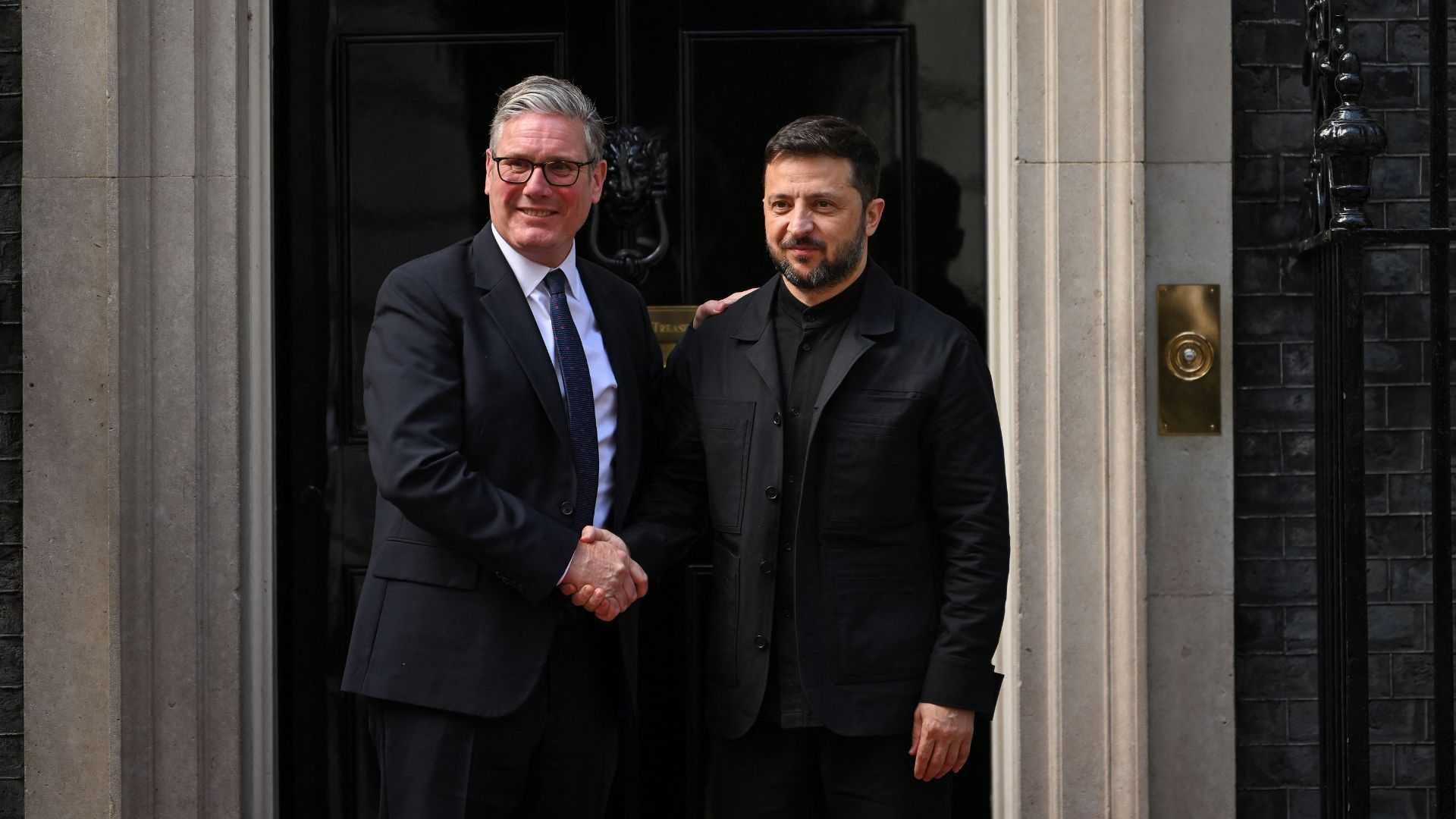 Ukraine's Zelenskiy to meet UK PM in London ahead of Trump-Putin summit