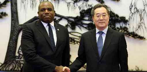 UK's new foreign minister travels to China seeking 'pragmatic' ties