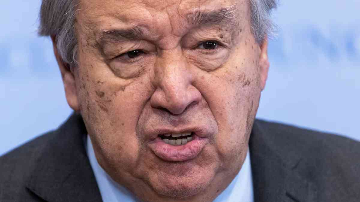 United Nations chief warns Trump against ethnic cleansing in Gaza