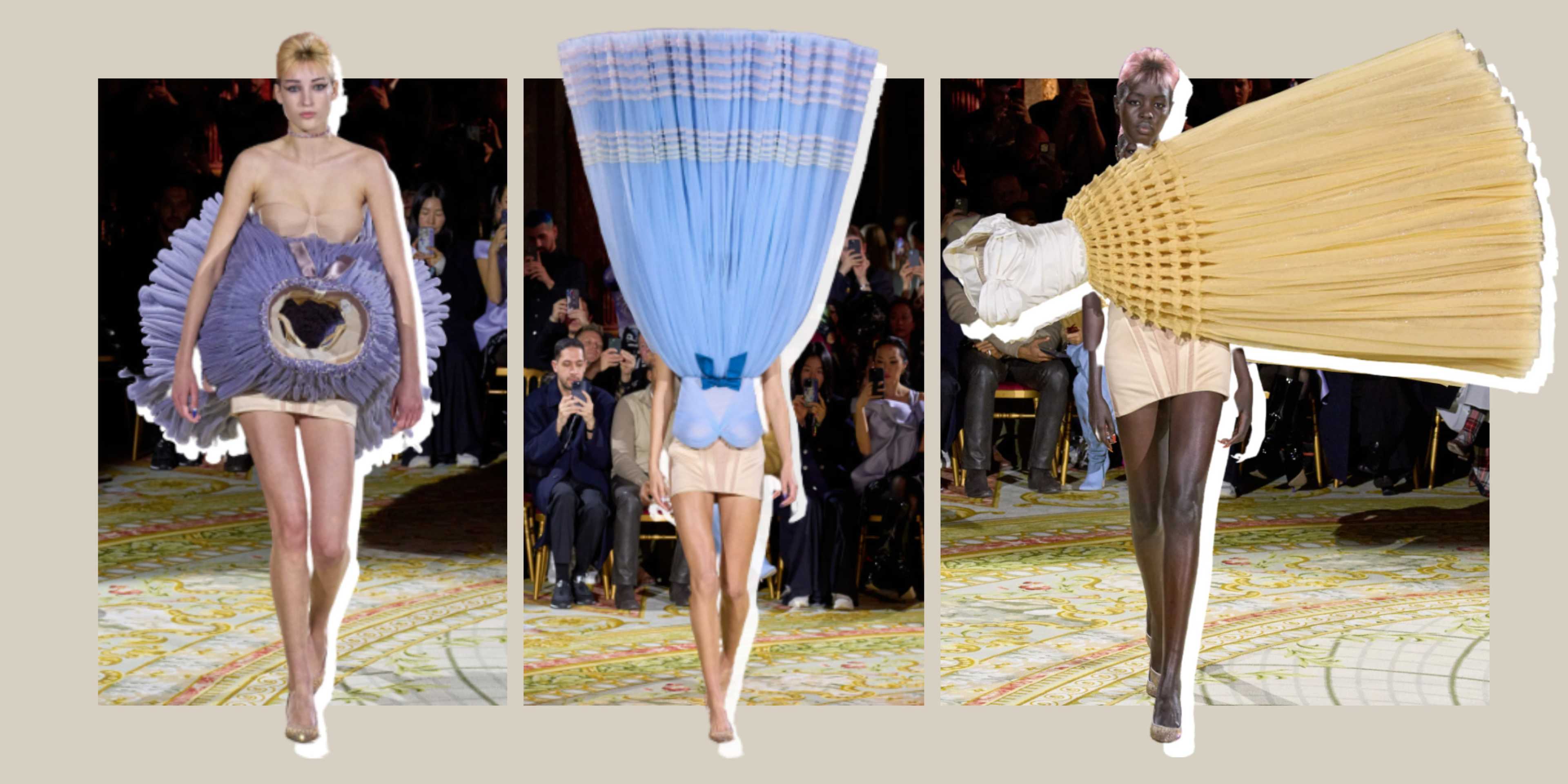 LOOK: Viktor & Rolf turns runway fashion upside down for Paris Haute Couture Week