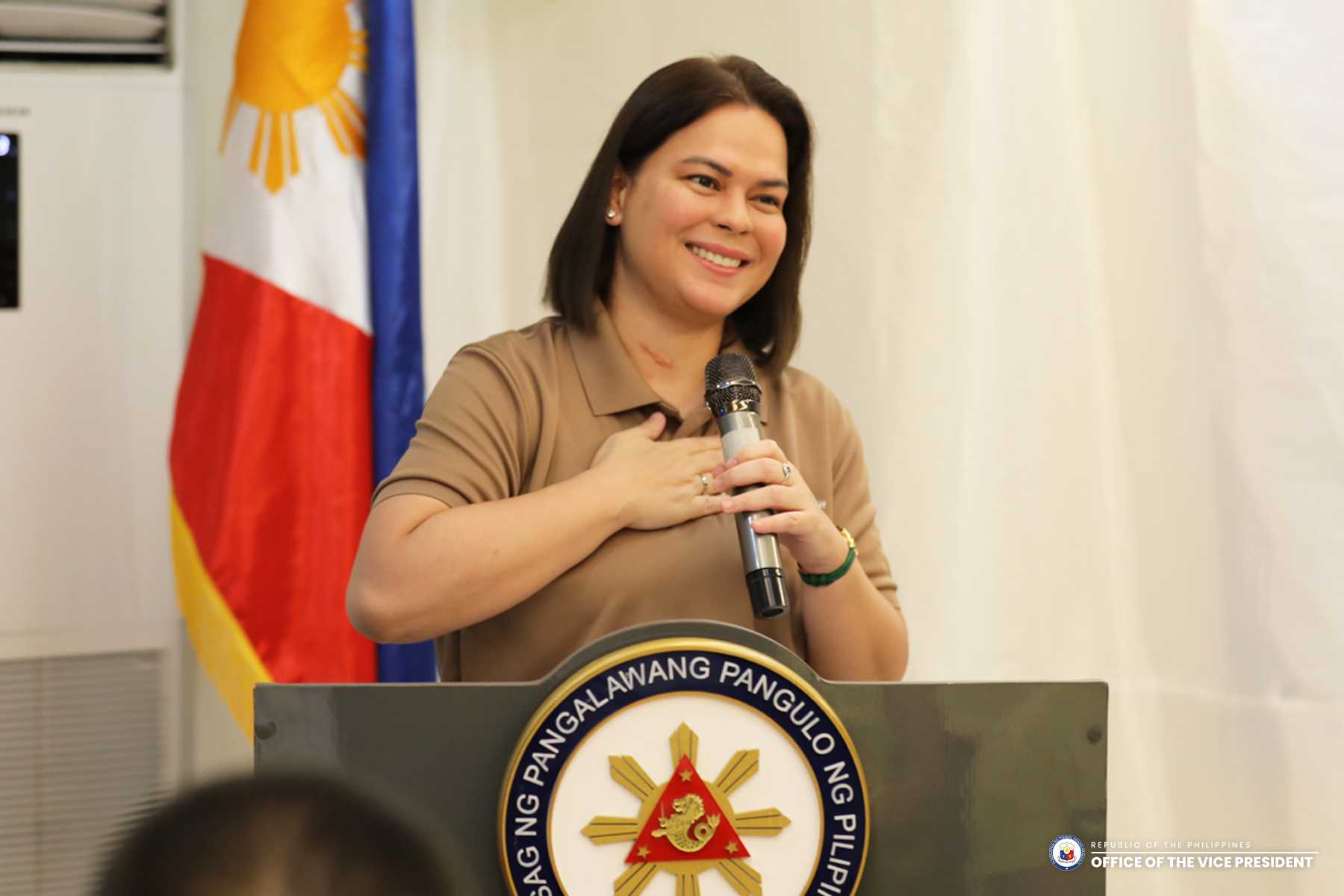VP Sara calls on Filipinos to welcome 2025 with hope despite challenges