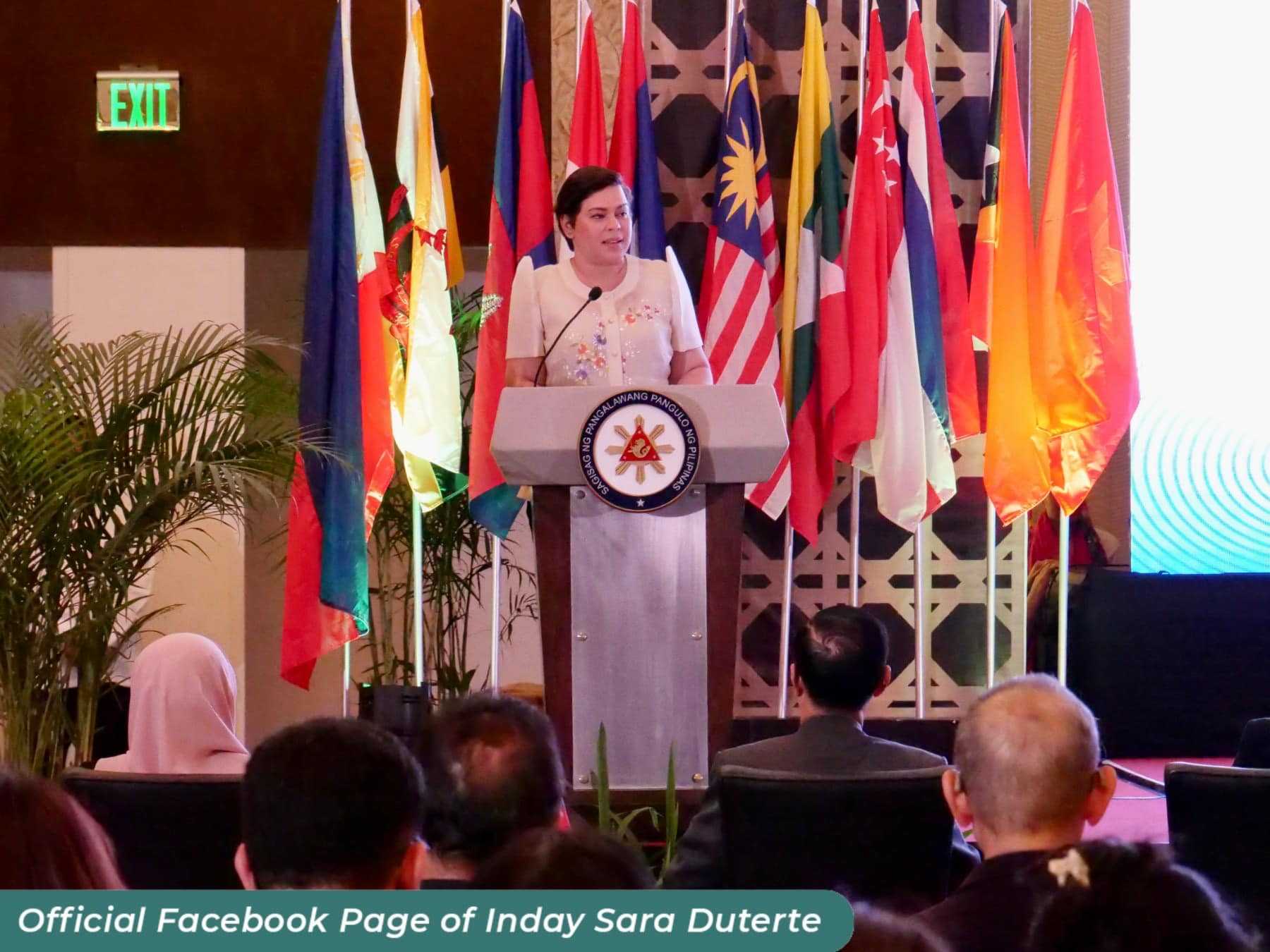 VP Sara named as President of Southeast Asian Education Organization