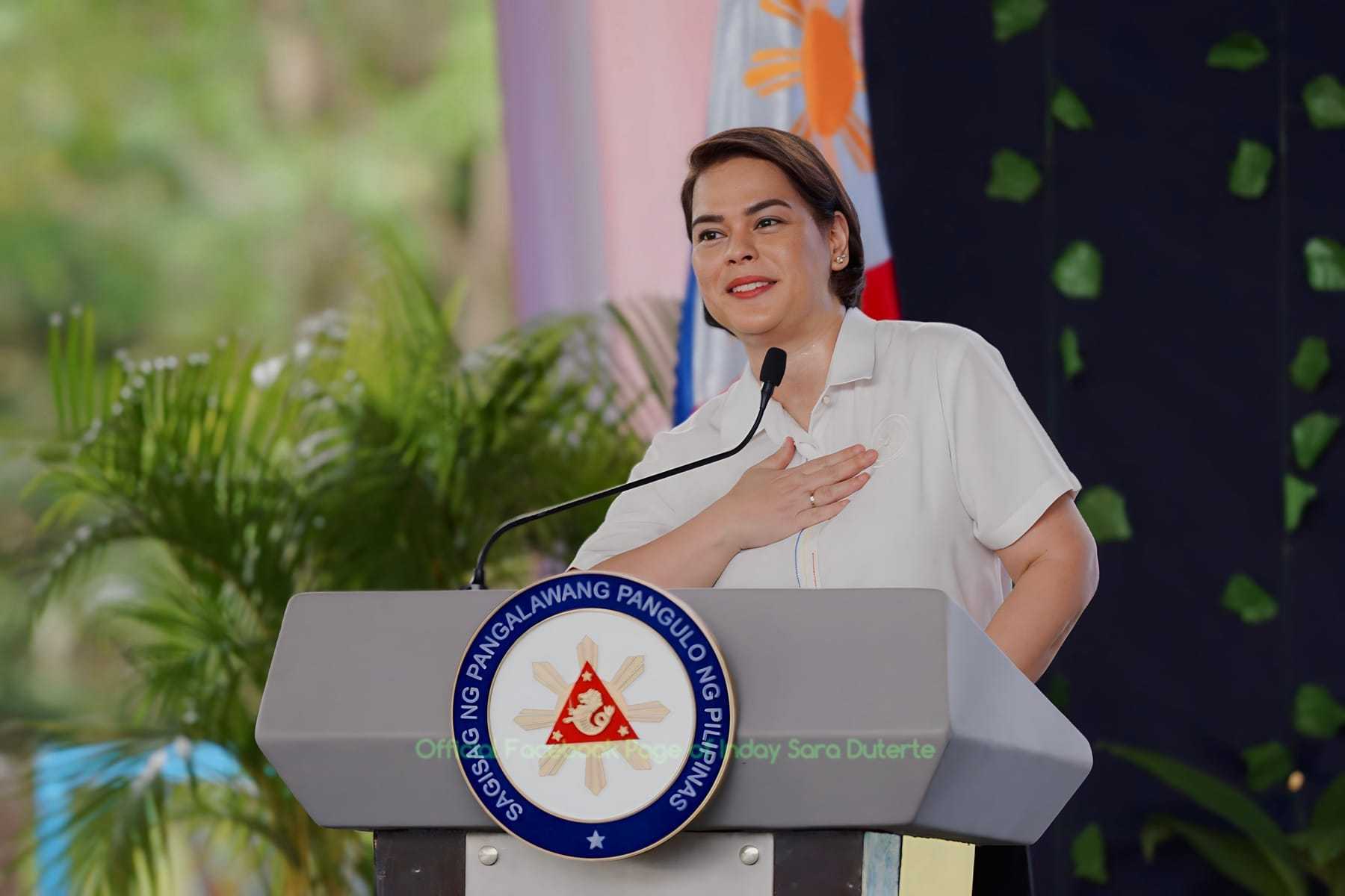 VP Duterte expresses support for "Bagong Pilipinas" kick-off rally, prayer rally vs. cha-cha