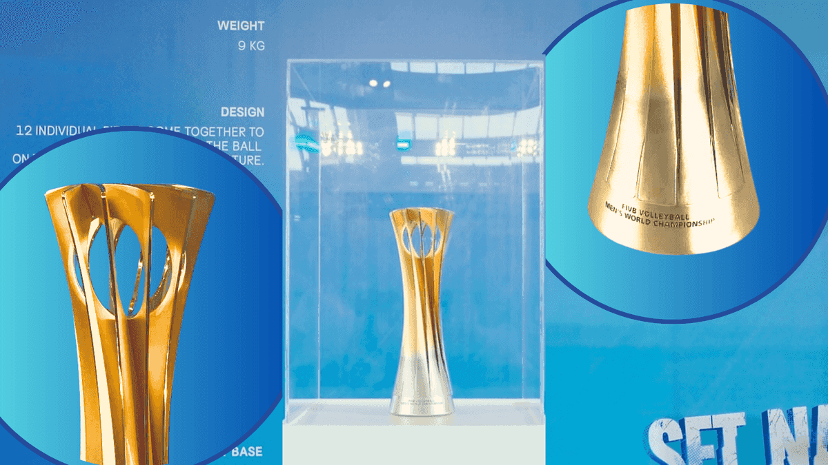 What you need to know about the 2025 FIVB Men’s Volleyball World Championship trophy