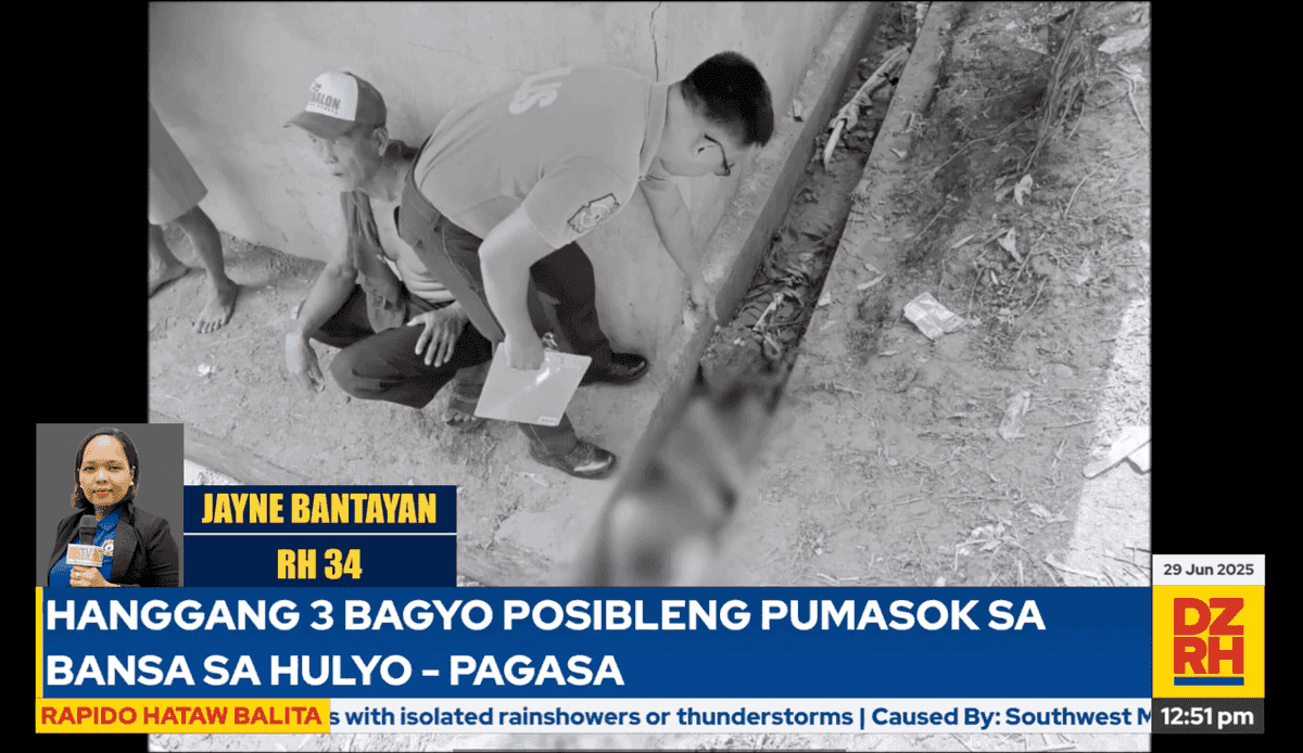 Woman's remains found in drainage canal in Northern Samar